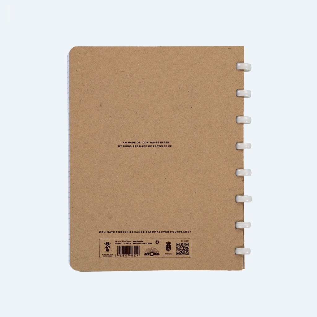 Atoma notebook A5 5mm 72sheet Climate
