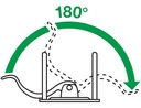 Leitz 180° Lever Arch File Hardboard