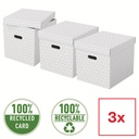 Esselte Home Storage Box Cube, Pack of 3
