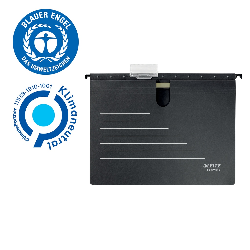 Leitz Alpha® Recycle Card Suspension Binder, CO2 neutral