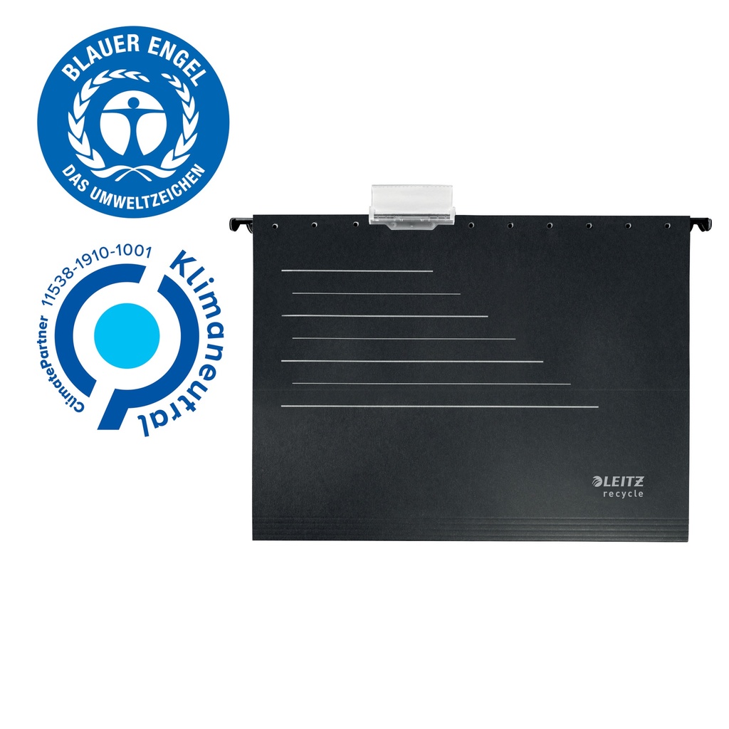 Leitz Alpha® Recycle Card Suspension File, CO2 neutral