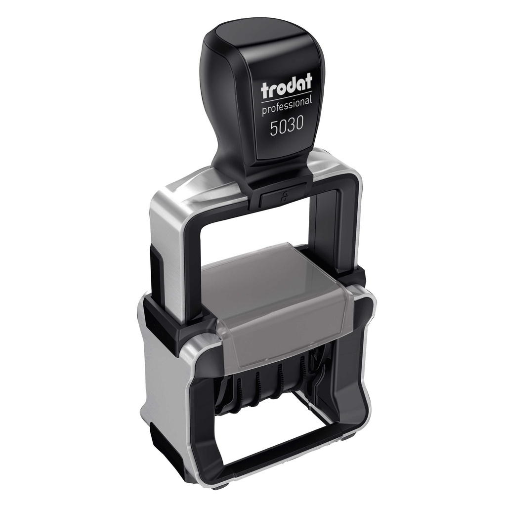 5030 trodat® Professional™ 4.0 Engelse datumstempel, afdrukkleur zwart