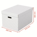 Esselte Home Storage Box Large, Pack of 3