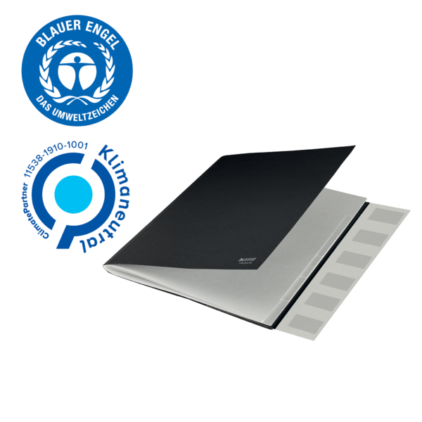 Leitz Recycle Card Divider Book, CO2 neutral