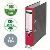 Leitz 180° Lever Arch File Classic Marbled, CO2 neutral, 100% recycled card