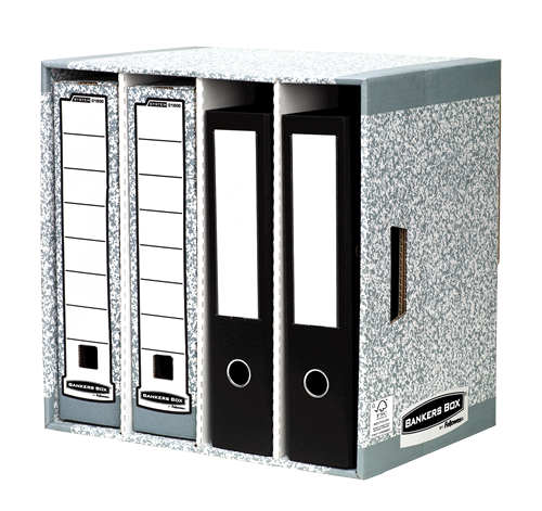 Bankers Box® System file store grey