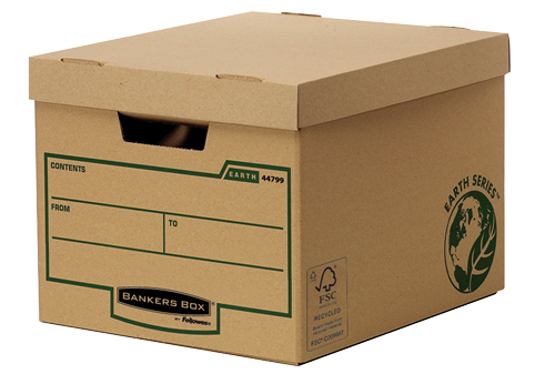 Bankers Box® Earth Series Heavy Duty storage box brown