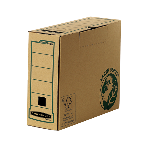 Bankers Box® Earth Series 100 mm A4 transfer file brown