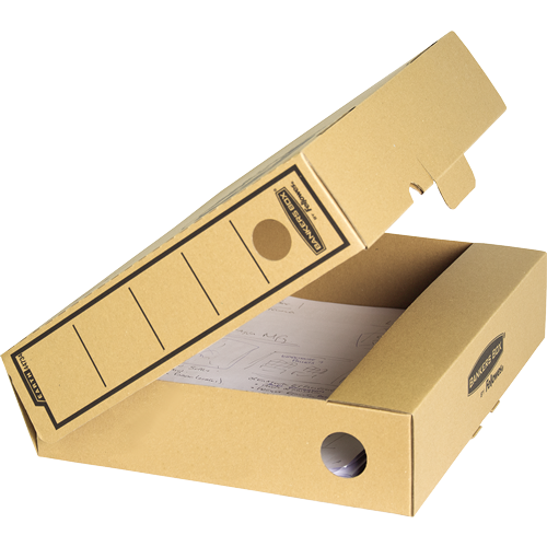 Bankers Box® Earth Series box file A4 brown 10 pk