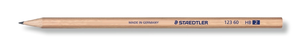 STAEDTLER Natural wood pencil 123 60 black