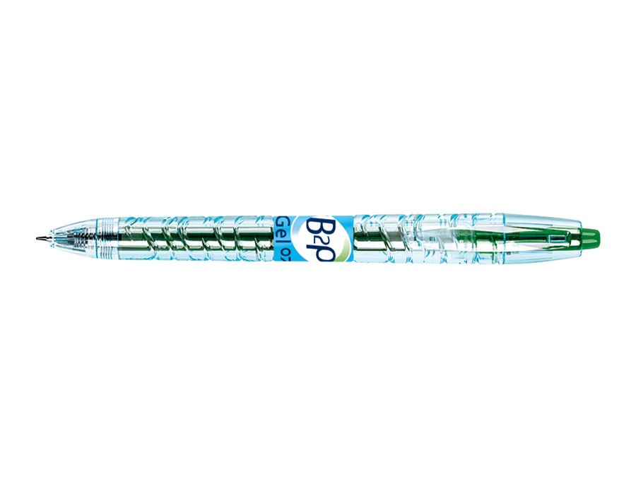 B2P Roller encre gel vert pointe medium