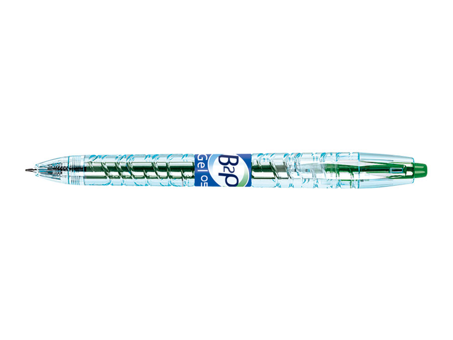 B2P Roller encre gel vert pointe fine
