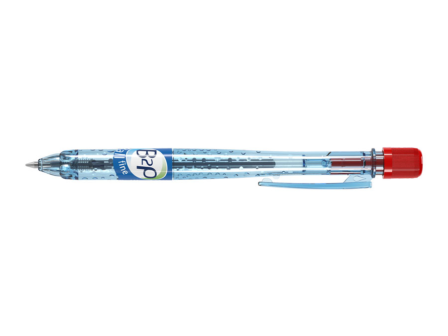 B2P Stylo Bille rouge pointe fine