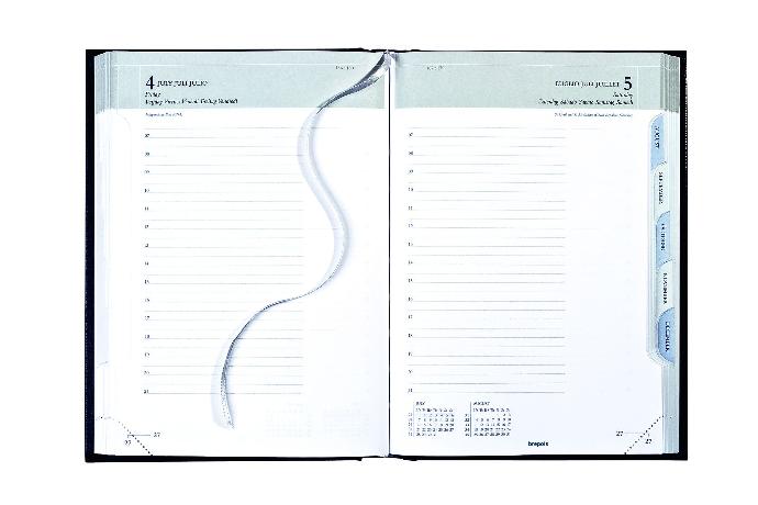 Office diary Minister 1 day a page, white paper