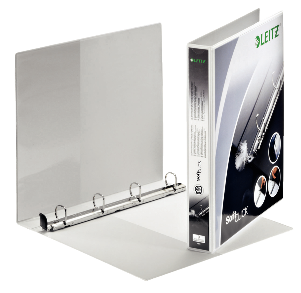 Classeur à  anneaux personnalisable SoftClick Leitz 20 mm 4D mécanisme