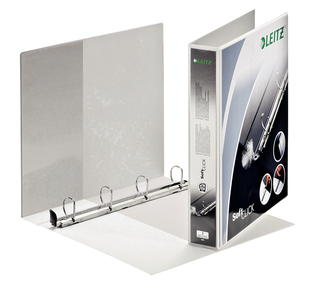 Classeur à  anneaux personnalisable SoftClick Leitz 30 mm 4D mécanisme