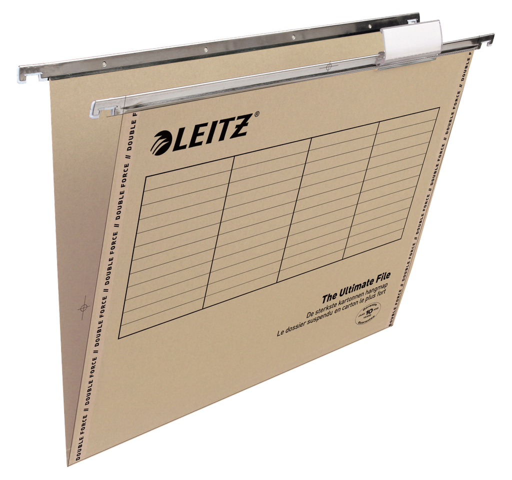 Leitz ultimate hangmap grijs A4 V-bodem