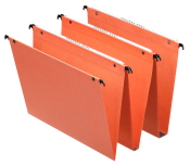 Esselte Orgarex Dual vertical suspension file orange V-bottom