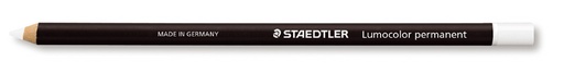 STAEDTLER Lumocolor pencil permanent Glasochrom white