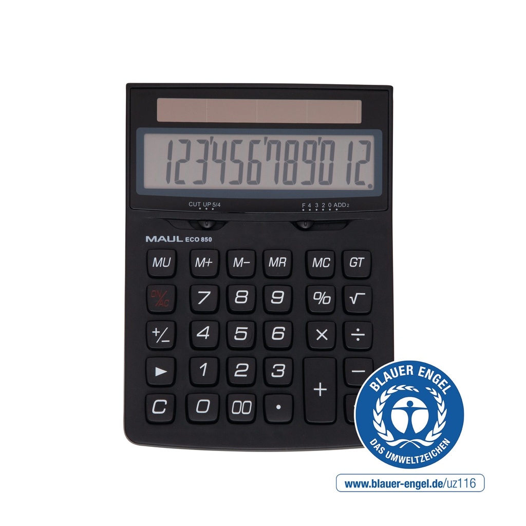 Desktop calculator MAUL ECO 850, 12 digits