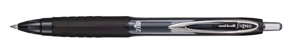 Signo 207 retractable gel-ink rollerball, blue