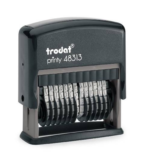 48313 trodat ® Printy™ numéroteur, encrage noir