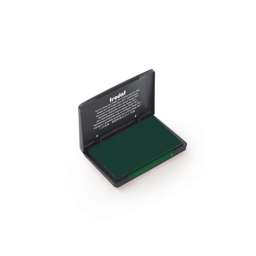 9051 trodat® plastic stamp pad, green, 9 x 5 cm