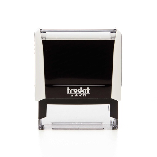 4913 trodat® Printy™ 4.0 tampon texte (blanc), encrage noir (5 lignes)