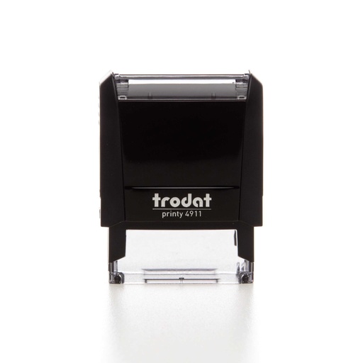 4911 trodat® Printy™ 4.0 tampon texte (noir), encrage noir (3 lignes)