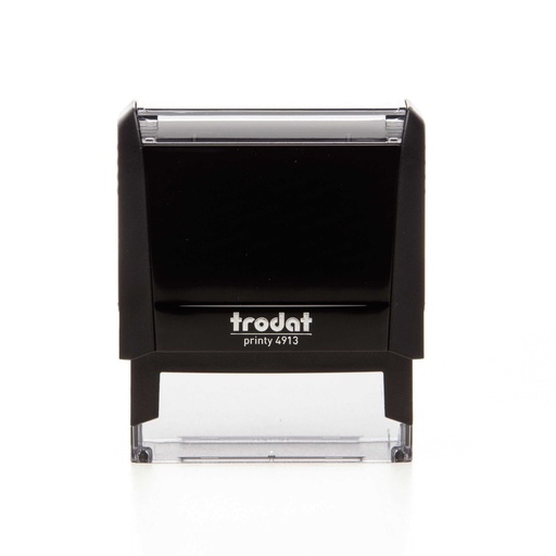 4913 trodat® Printy™ 4.0 tampon texte (noir), encrage noir (5 lignes)