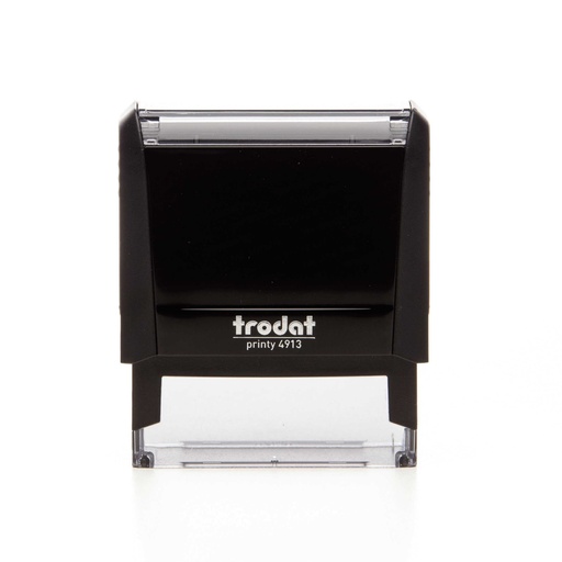 4913 trodat® Printy™ 4.0 tekststempel (zwart), afdrukkleur zwart (5 regels)