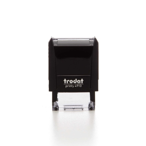 4910 trodat® Printy™ 4.0 tampon texte (noir), encrage noir (2 lignes)