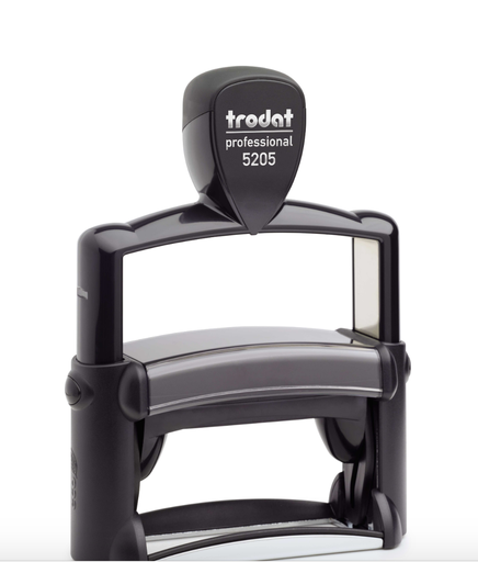 5205 trodat® Professional™ tampon texte, encrage noir (6 lignes)