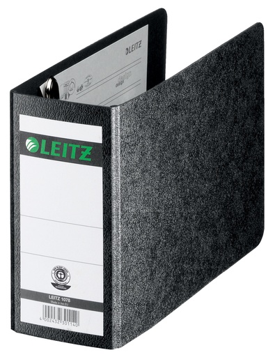 Classeur en carton Leitz 180°, noir