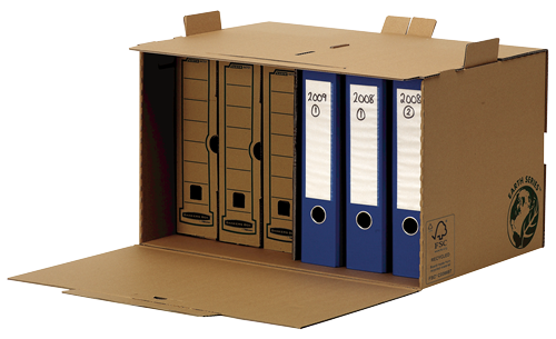 Bankers Box® Earth Series conteneur brun à ouverture frontale