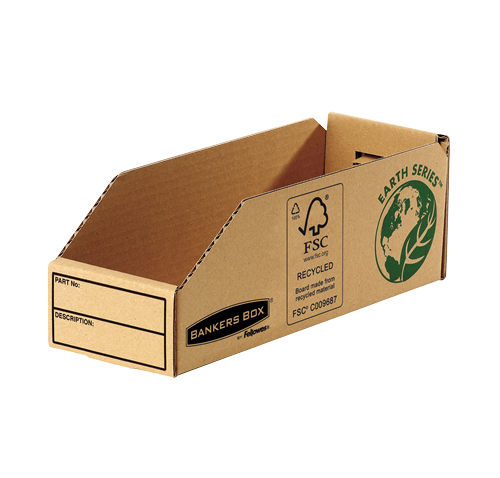 Bankers Box® Earth Series boîte pour petites fournitures 98 mm brun