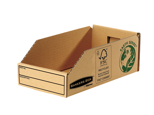 Bankers Box® Earth Series boîte pour petites fournitures 147 mm brun
