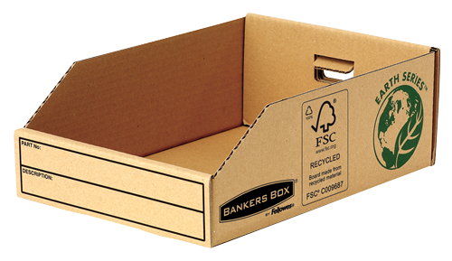 Bankers Box® Earth Series bakje voor onderdelen 200 mm bruin