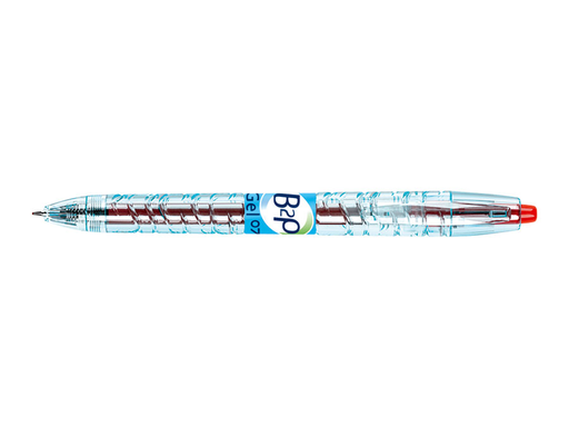 B2P Roller encre gel rouge pointe medium