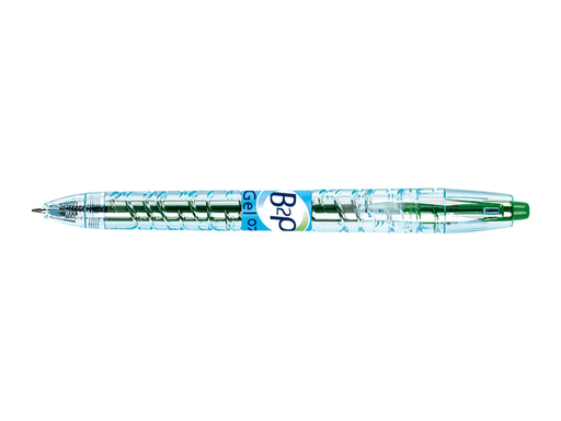 B2P Roller encre gel vert pointe medium