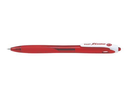 Begreen Rexgrip Stylo Bille rouge pointe fine