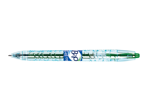 B2P Roller encre gel vert pointe fine