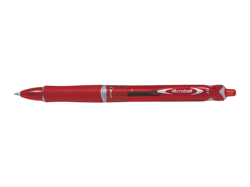 Begreen Acroball Stylo Bille rouge pointe fine