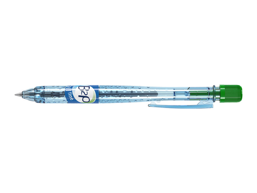 B2P Stylo Bille vert pointe fine