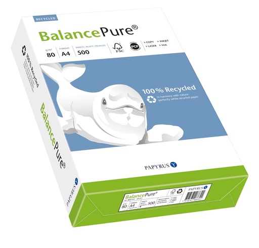Balance Pure 100% recycled 80 grs A4