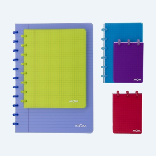 Atoma Cahier écolier A4 quadrillé 5 mm