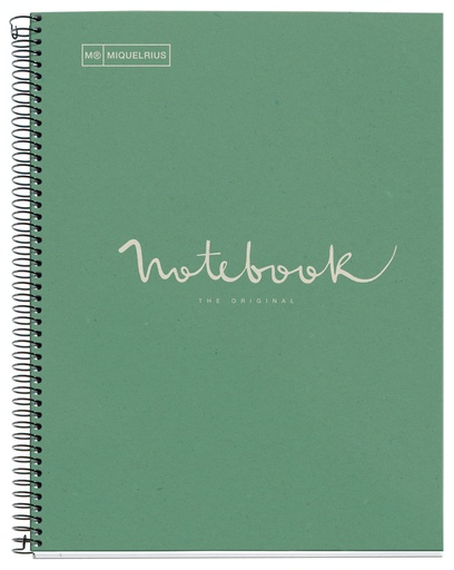 Carnet de note A4 80 feuilles ECO EMOTION MINT