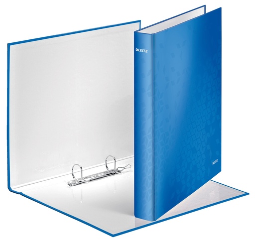 Classeur à  anneaux plastifié Leitz WOW 25 mm 4 anneaux en D