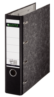 Leitz ordner gewolkt met dubbele mechaniek, CO2 neutraal, 100% gerecycled karton
