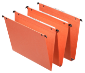Dossier suspendu vertical orange Esselte Orgarex Dual fond 30 mm